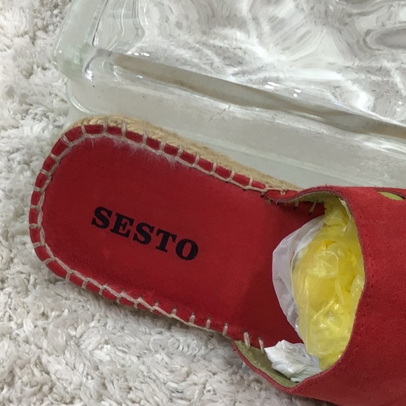 Sesto Meucci suede slide espadrilles - Picture 7 of 7
